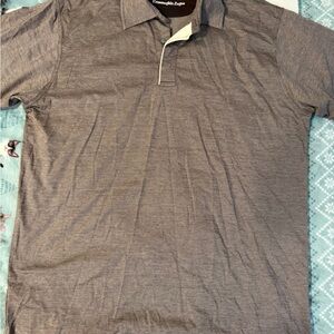 Ermenegildo Zegna Brownish Men's Polo Shirt
